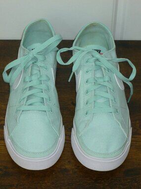 Nike Court Legacy Mint Green Canvas Sneakers